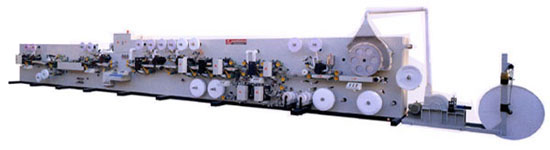 Stereo-protection Winged Sanitary Napkin Production Line